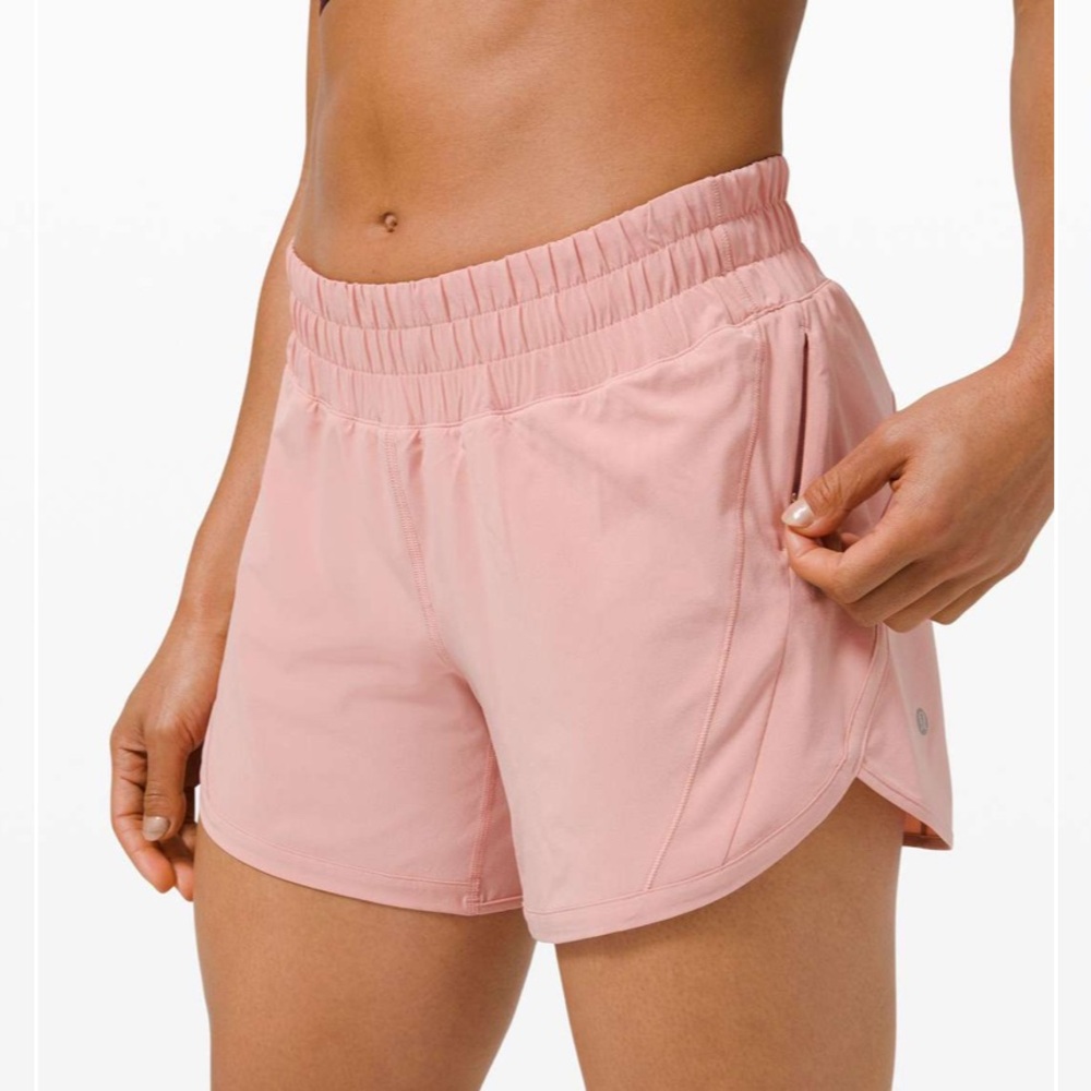lululemon athletica Pink Puff Athletic Shorts